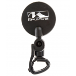 Cyklistické zrkadlo M-WAVE SPI MINI SHORT univerzálne čierne